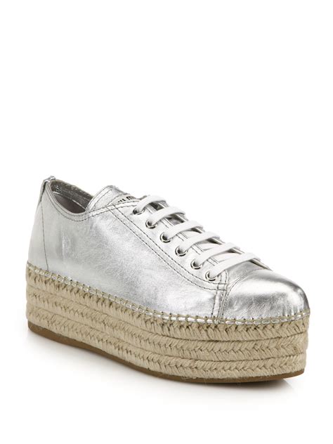 miu miu platform espadrille sneakers|miumiu shoes online.